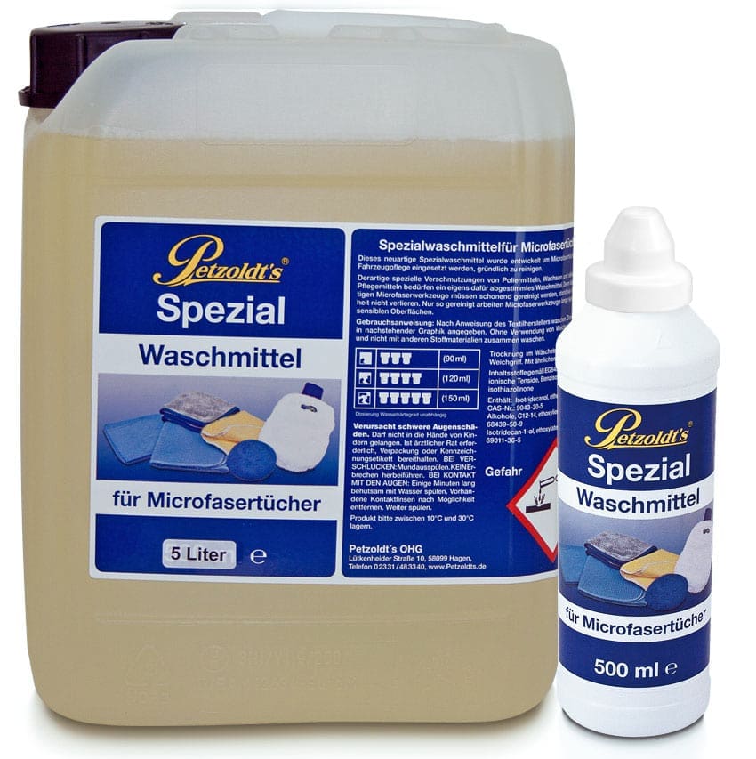 Petzoldt's® | Spezial-Waschmittel für Microfasertücher | 500ml